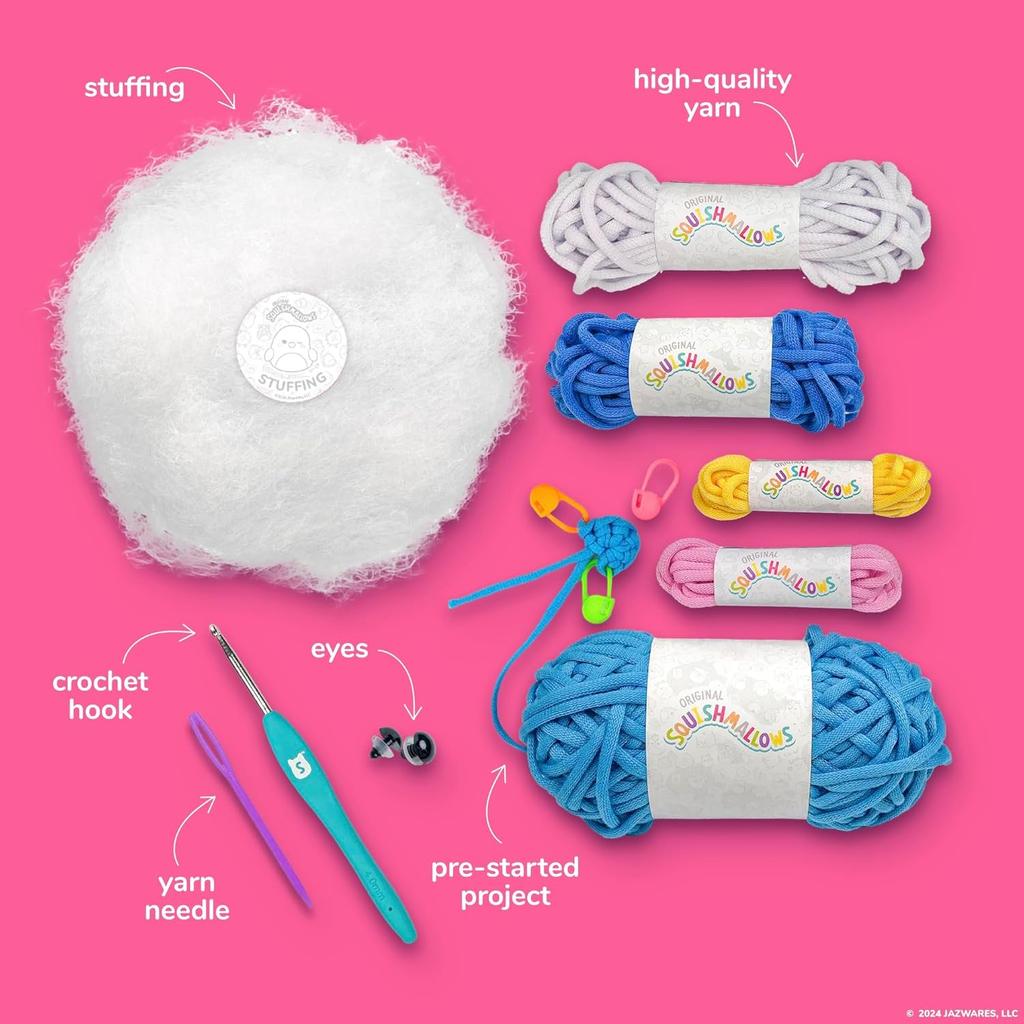 Squishmallows Crochet Kit - Bebe